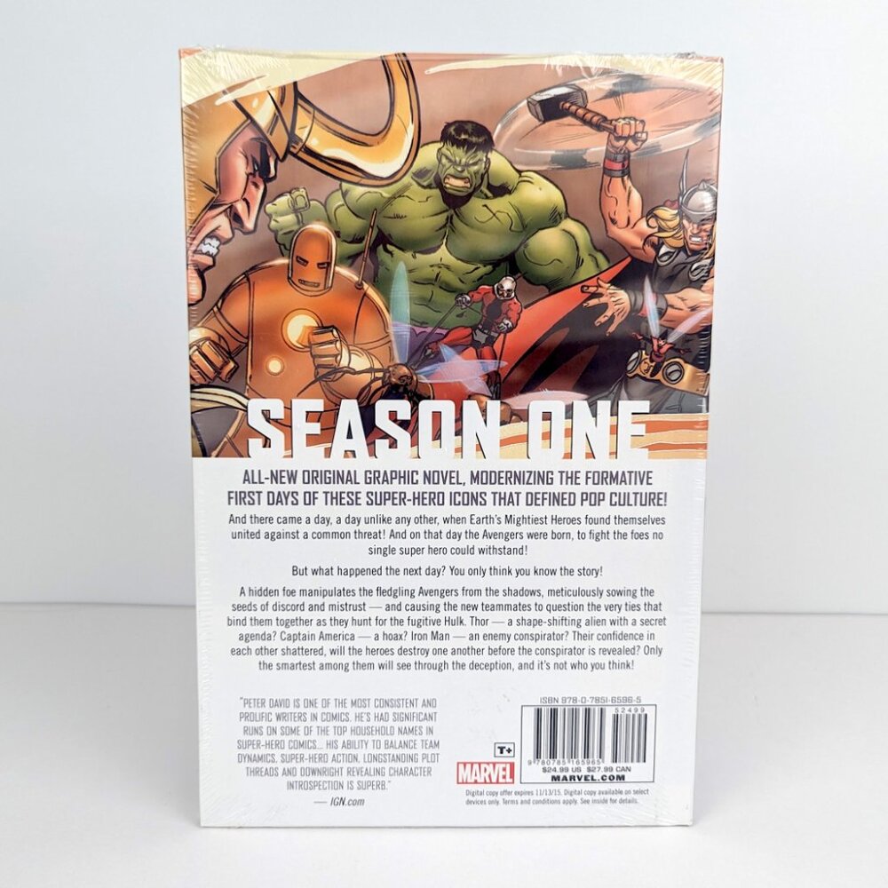 Avengers Season One Hardcover + Digital New and Sealed 2013, Marvel Comics - Picture 2 of 7